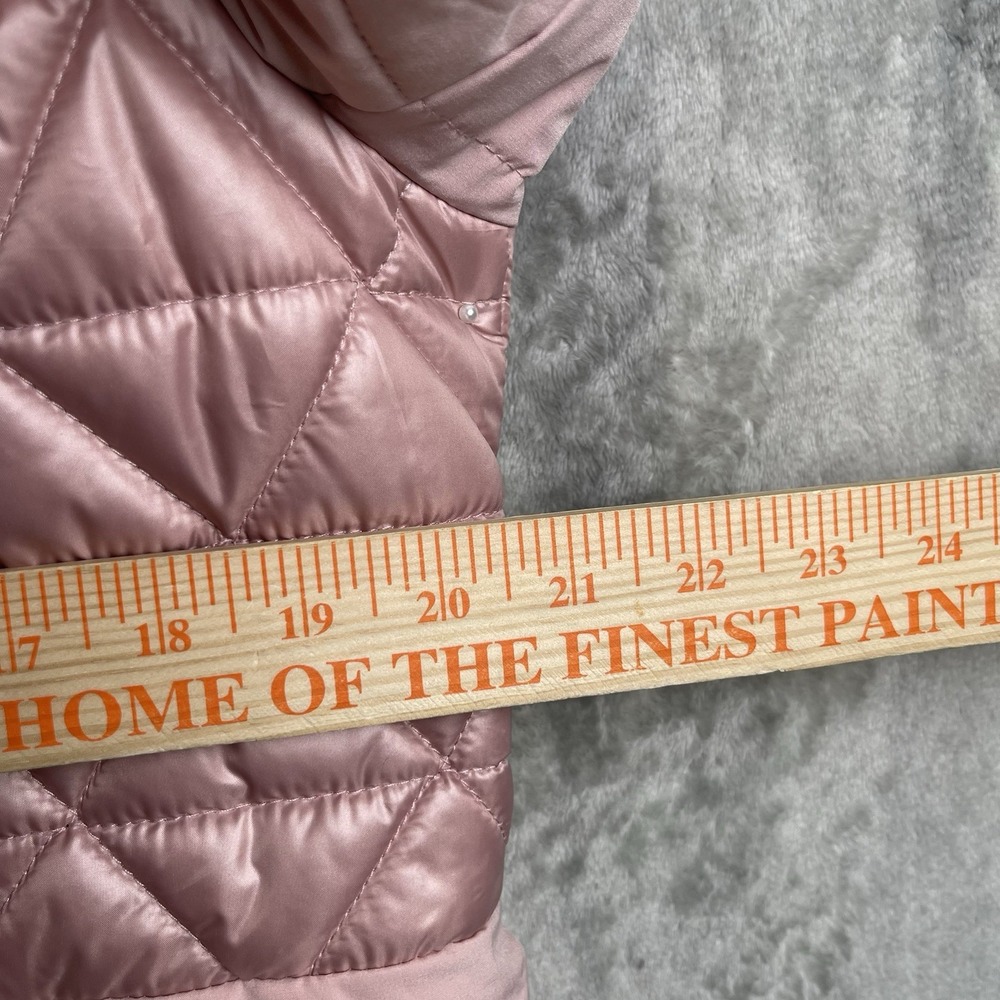 Marc New York Andrew Mark Womens XL Pink Quilted Puffer Jacket Full Zip NWT NEW - Picture 3 of 11